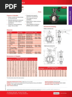 Bray Series 35-36 Valve Dimensions | PDF | Valve | Plumbing