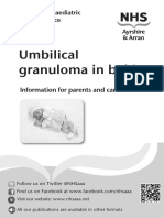 Umbilical Granuloma in Babies: Community Paediatric Nursing Service