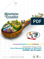 GABAS Guias Alimentarias Ecuador 2018 PDF