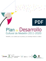 Plan de Desarrollo Cultural de Medellin 2011-2020