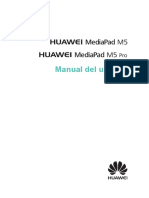HUAWEI MediaPad M5 10.8inch & MediaPad M5 Pro 10.8inch Manual Del Usuario (CMR-AL09&W09&AL19, 01, ES)