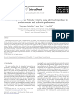 Characterizing Enhanced Porosity Concrete Using Electrical Impedance To Predict Acoustic and Hydraulic Performance