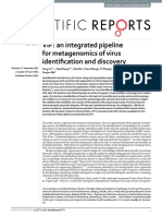 VIP: An Integrated Pipeline for Metagenomics of Virus Identification and Discovery