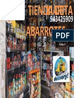 Abarrotes en General - Utiles Escolares - Carne, Pollo, Verduras - Recargas:Rpc, RPM, Fijos Y Directv