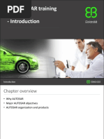 EB AUTOSAR Training - Introduction