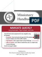 Missionary Handbook Missionary Handbook: Navigate Quickly