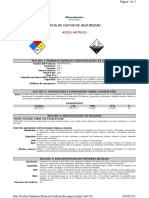 MSDS Acido Nitrico PDF