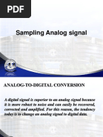 Sampling Analog Signal