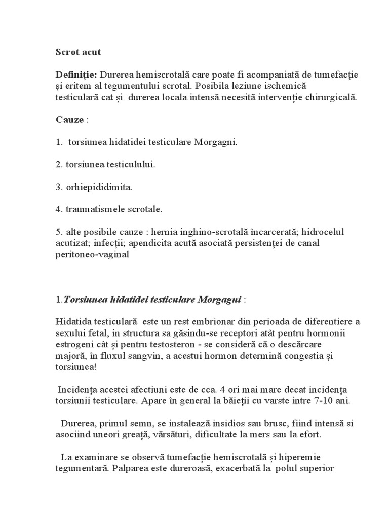 Scrot Acut | PDF