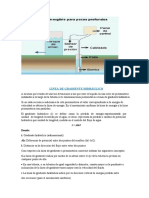 Línea de Gradiente Hidráulico