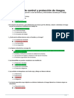 Técnicas de control y protección de riesgos laborales