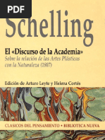 Schelling, J.W. El Discurso de La Academia