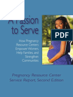 Pregnancy Resource Center Service Report