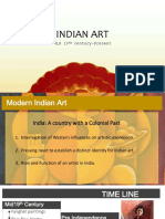 INDIAN ART EVOLUTION MID-19TH CENTURY TO PRESENT