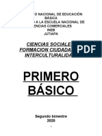 PANORAMA GENERAL DE LAS COMUNIDADES PRIMITIVAS -PRIMERO BÁSICO-