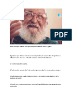 Veinte Conceptos de Paulo Freire Que Todo Profesor Deberia Conocer y Aplicar