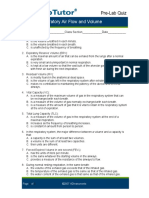 Air Flow and Volume Pre-Lab Quiz