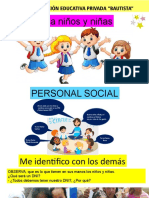 Personal Social #1 Me Identifico