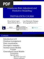 Healthcare Risk Adjusment and Predictive Modelling Preparation Course