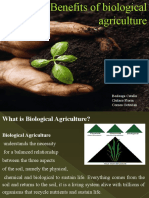 Benefits of biological agriculture