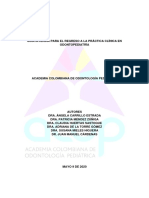 Guia Interina para El Regreso A La Prac Tica Clinica en Odontopediatria PDF