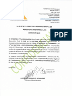 Certificación Disposición RCD Cantera Montanel