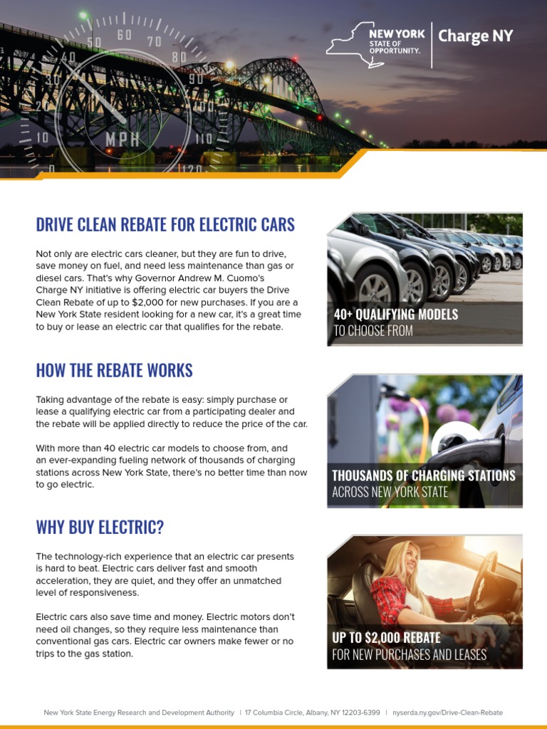 Electric Car Rebate Fact Sheet PDF Hybrid Vehicle Electric Car