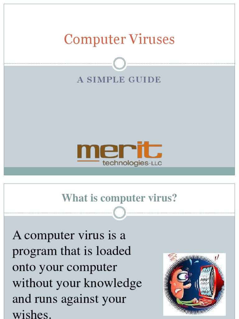 Understanding Computer Viruses: A Guide | PDF