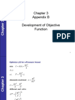 Appendix B Development of Objective Function