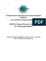 Клинические практические рекомендации Kdigo по лечению гломерулонефритов KDIGO Clinical Practice Guideline for Glomerulonephritis
