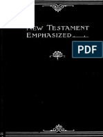 The New Testament emphasized - Morrow