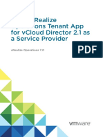 Using Vrealize Operations Tenant App For Vcloud Director 2.1 As A Service Provider