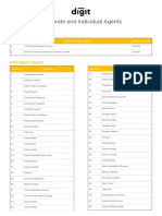 List of Agents PDF