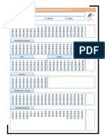 Hoja de Respuestas Prueba Diagnóstica 2020