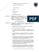 Autoridades y Gobierno Consejo Superior PDF