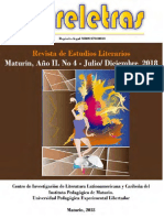 Entreletras. Revista de Estudios Literarios. Año II, No. 4, Julio-Diciembre 2018