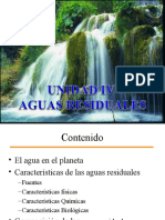 Unidad 4 Presentacion Ambiente Ind 285 Caracterizacion Tratamiento de Aguas Residuales Efluentes