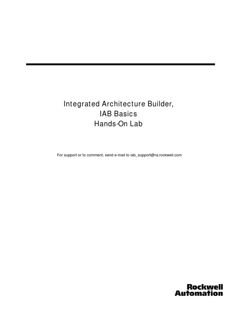 IAB Basics Hands-On Lab Guide | PDF | Computer Network | Network Switch