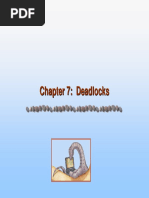 Chapter 7: Deadlocks