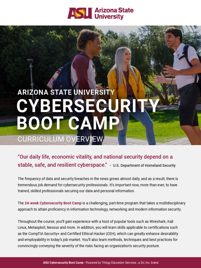 Cybersecurity Boot Camp: Arizona State University | PDF | Computer