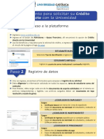 Paso A Paso Solicitud de Crédito PDF