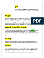 Organic Guggul Benefits by Amalth