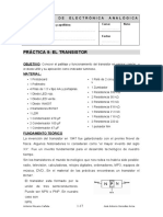 Practica 9 Transistor