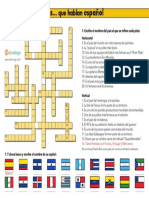 actividad-crucigrama-ele-paises-hablan-espanol-IMPRIMIR AHORA