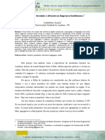 Paraná Norte: Tirocínio e Afetação Na Imprensa Londrinense