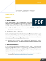 Curso de ventas módulo 3 sobre plan de marketing, investigación estrategia y pensamiento estratégico