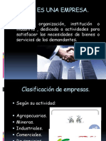 Concepto de Empresa