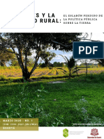 Los Jueces y La Propiedad Rural: El Eslabón Perdido de La Política Pública Sobre La Tierra