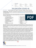 2020.05.24 COMUNICADO de PRENSA Autoridades de Saluìd Publican Datos Sobre Brotes