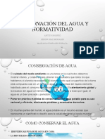 Conservación Del Agua y Normatividad